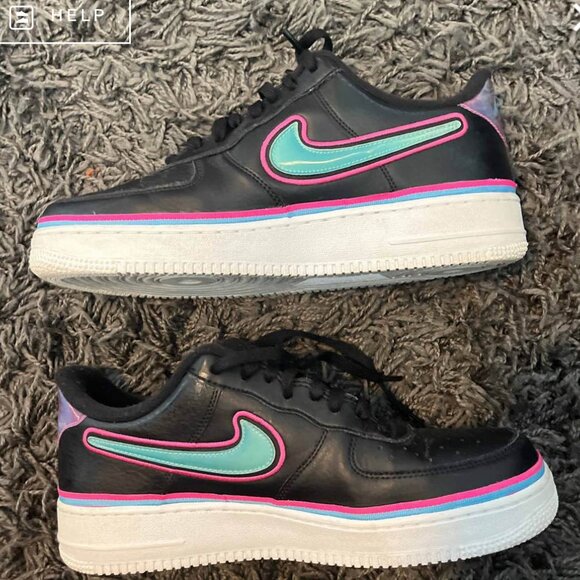 Air Force 1 Low Miami Vice Size 10 - Picture 2 of 8